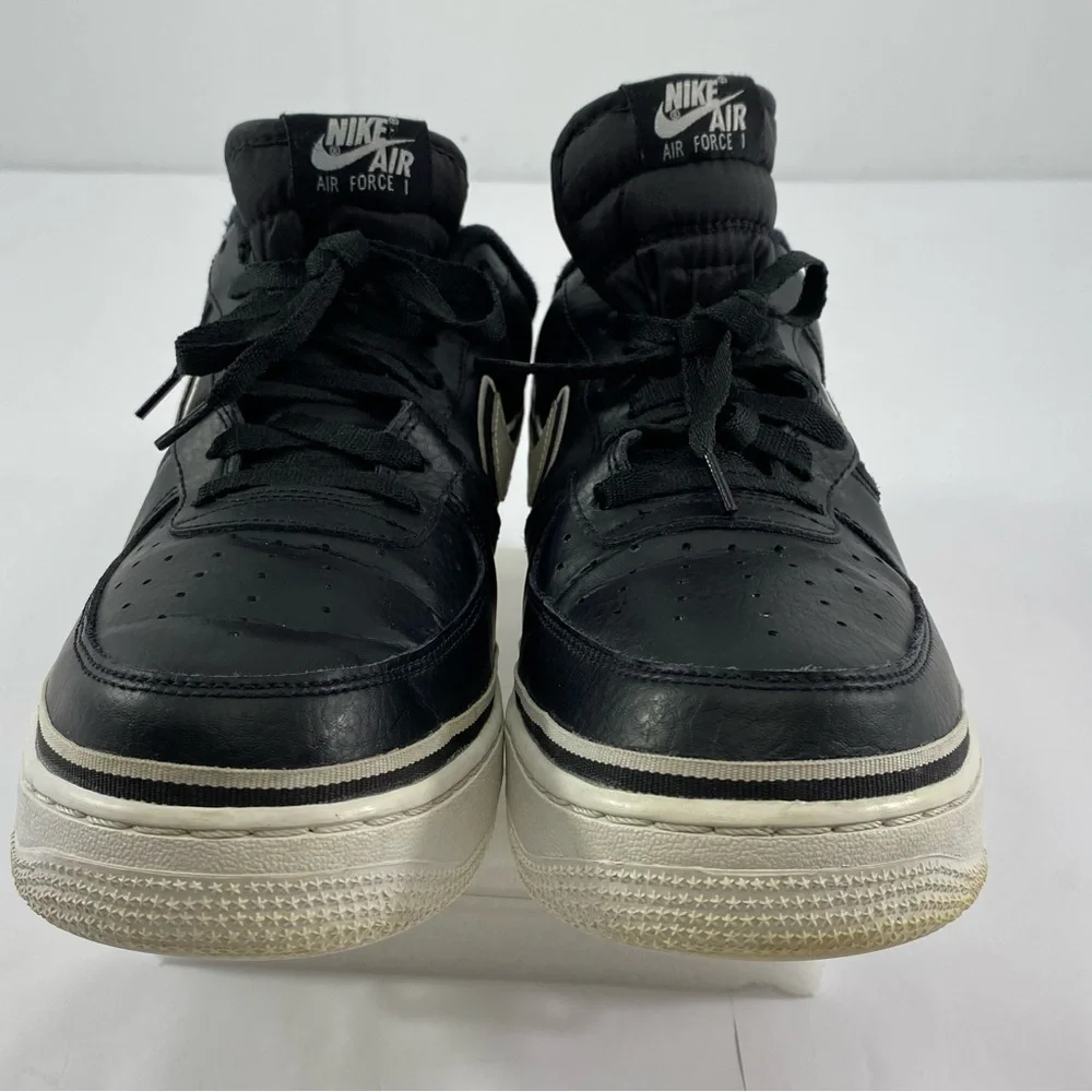 NIKE AIR FORCE 1 Low 07 LV8 Sport AF1 Black White Men’s 12 AJ 7748-001 Sneakers - Picture 3 of 16